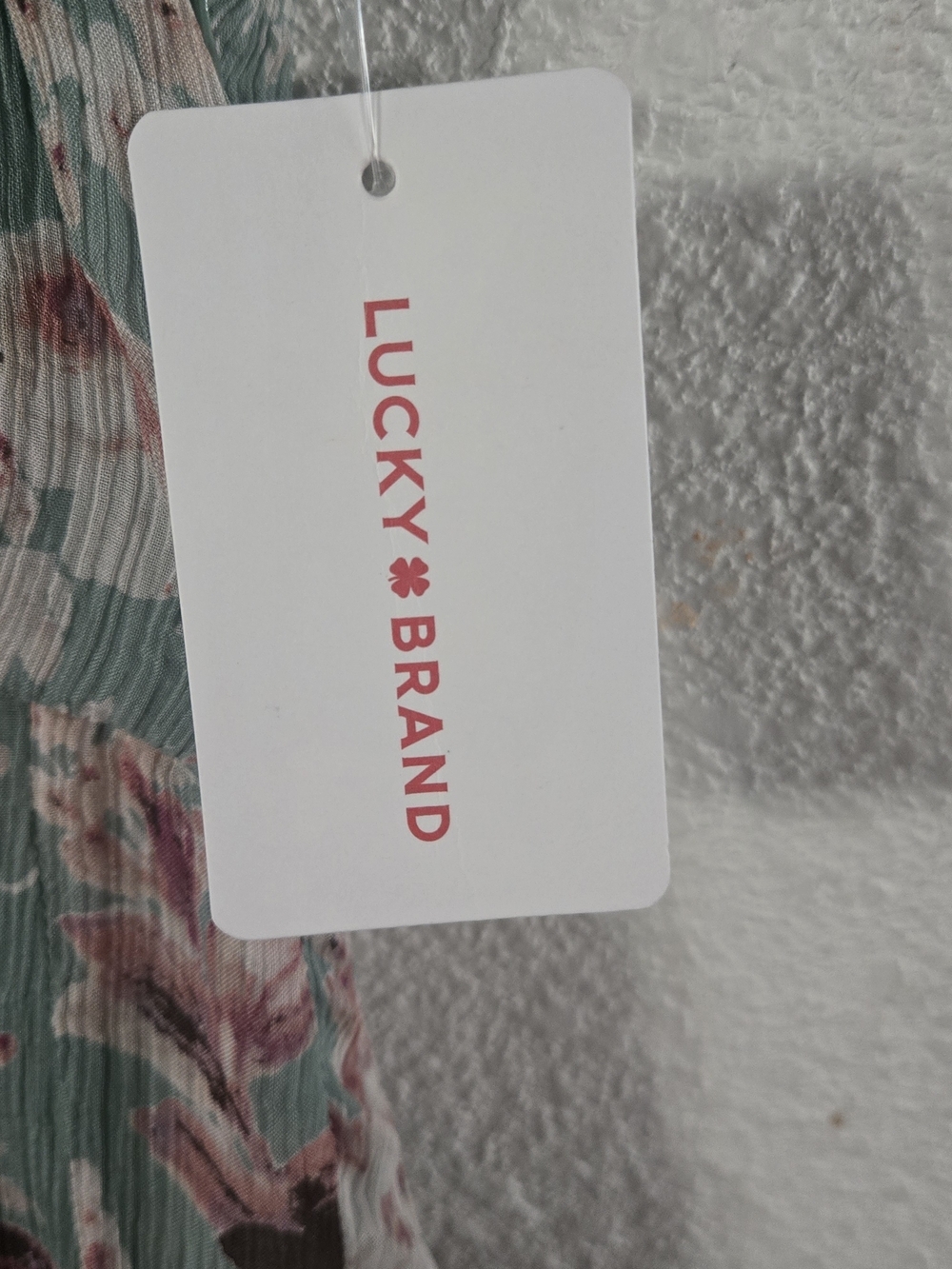 Lucky Brand Sage Green Floral V-Neck Maxi Dress - Picture 9 of 13
